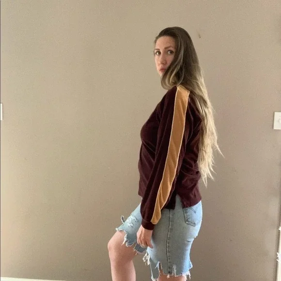 Vintage Levis Jean Shorts Destroyed Orange Tab - Picture 7 of 8